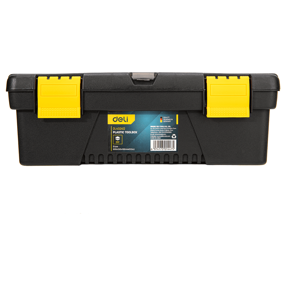 Ящик для инструмента Deli "EDL432412", 305x130x105 мм, пластмасса - 3