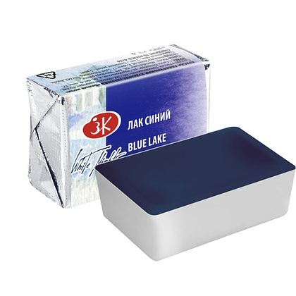 Краски акварельные "Белые ночи", 510 лак синий, кювета