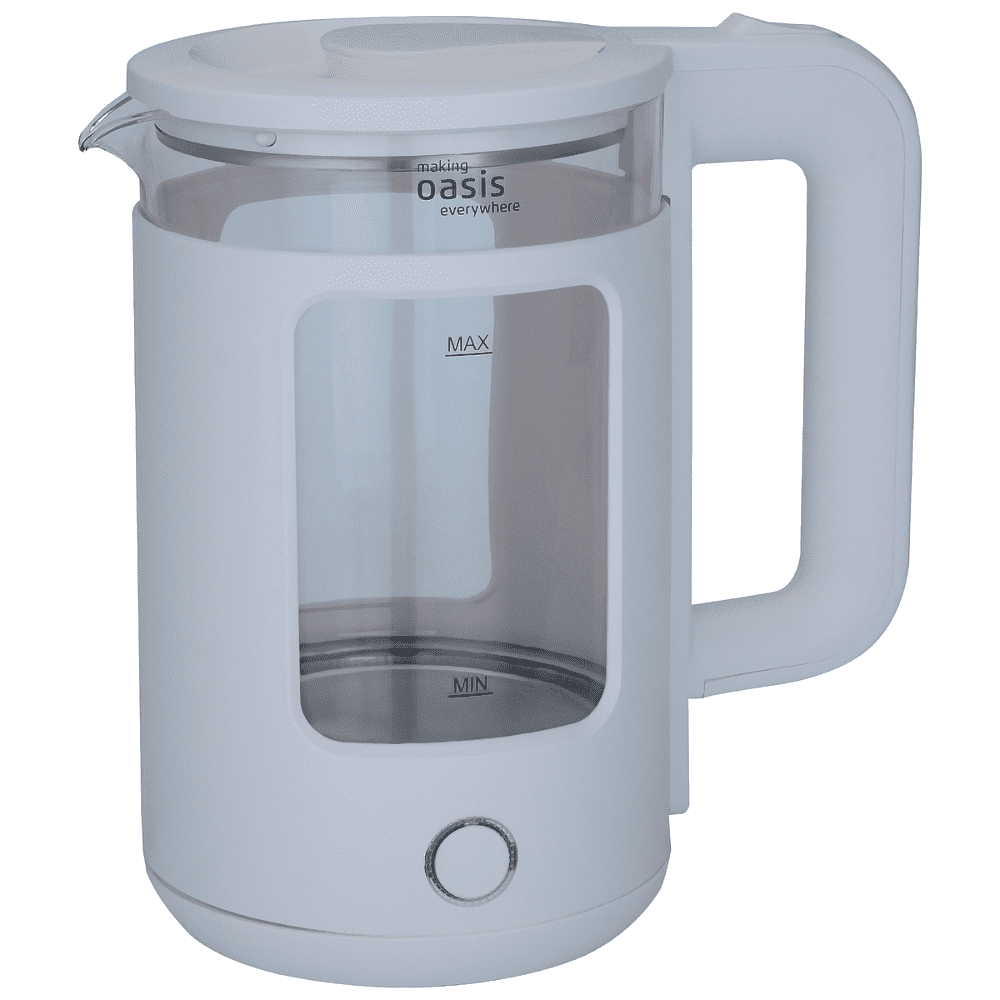 Электрочайник Oasis K-17GPW, белый