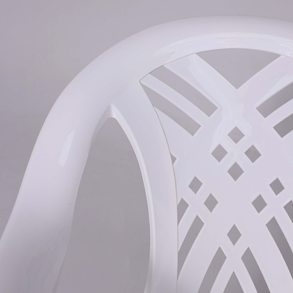 Кресло садовое №6 "Престиж-2", пластик, белый - 7