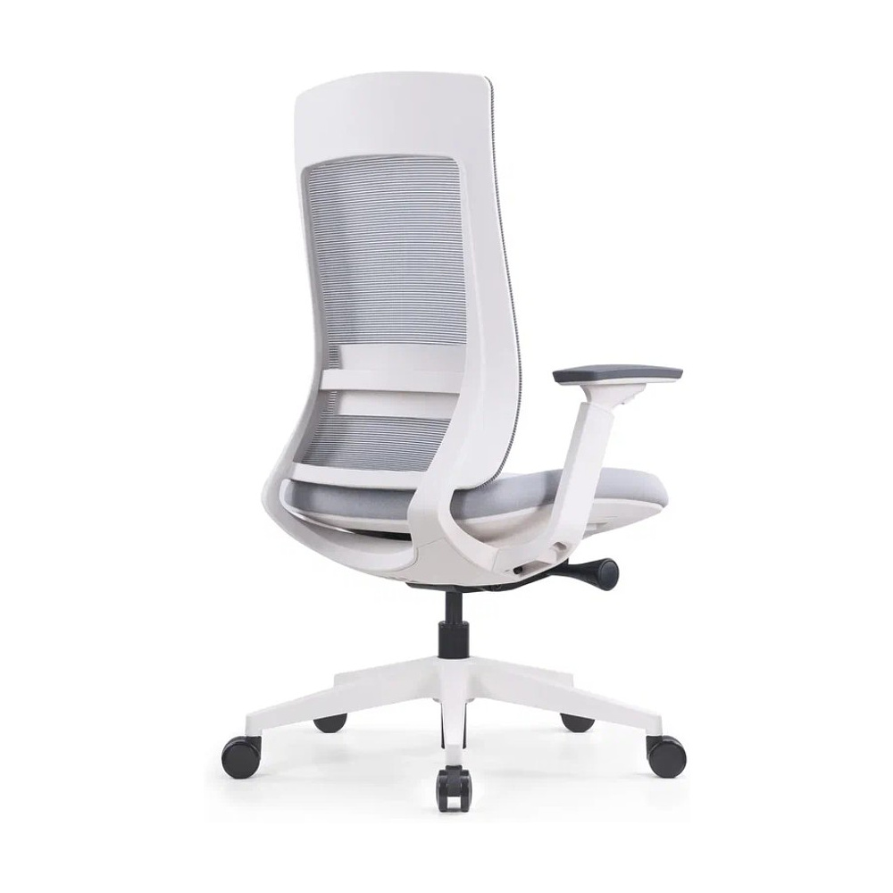 Кресло компьютерное SitZone E-VL002B-BS, сетка, ткань, пластик, серый - 4