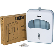 Диспенсер BXG-CD-8019 для бумажных покрытий на унитаз, белый