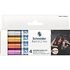 Набор маркеров перманентных Schneider "Paint-It 011 Set 1", 4 шт, ассорти металлик - 2