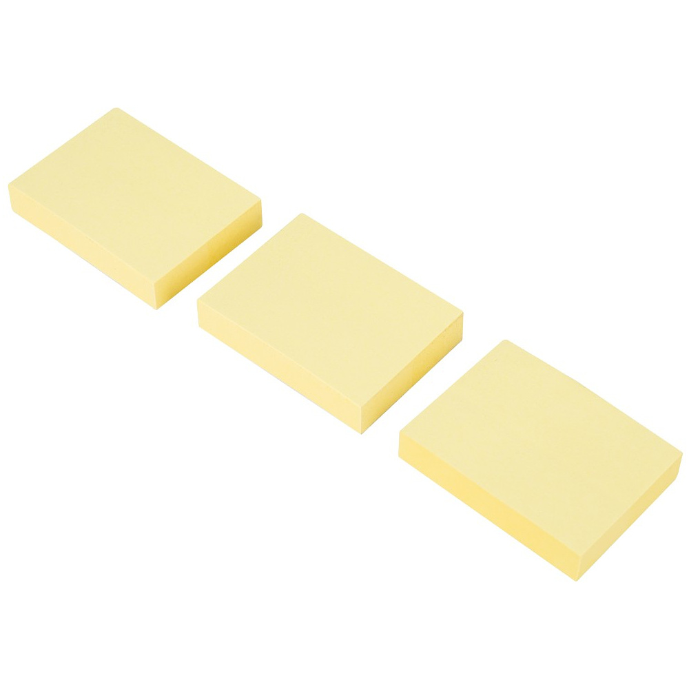 Бумага для заметок на клейкой основе "Stick Up", 38x51 мм, 3x100 листов, желтый - 2