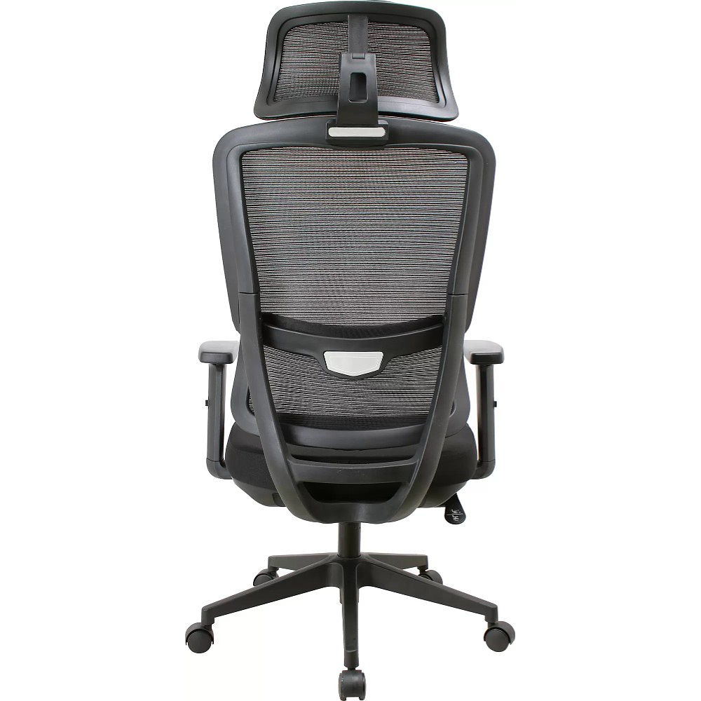 Кресло компьютерное EVERPROF Work, сетка, черный, пластик - 5