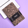 Блокнот "Shabby brown texture", А5, 96 листов, линейка, коричневый - 5