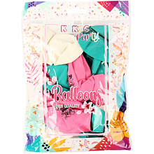 Шар воздушный "Для тебя!", 25 шт, с рисунком, ассорти