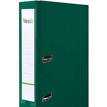 Папка-регистратор "Yesli:", А4, 50 мм, ПВХ, зеленый