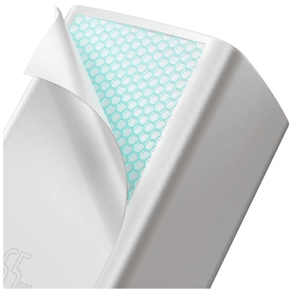 Сетевое зарядное устройство Baseus CCGAN2L-B02 GaN2 Lite Quick Charger Type-C+USB 65W White - 5