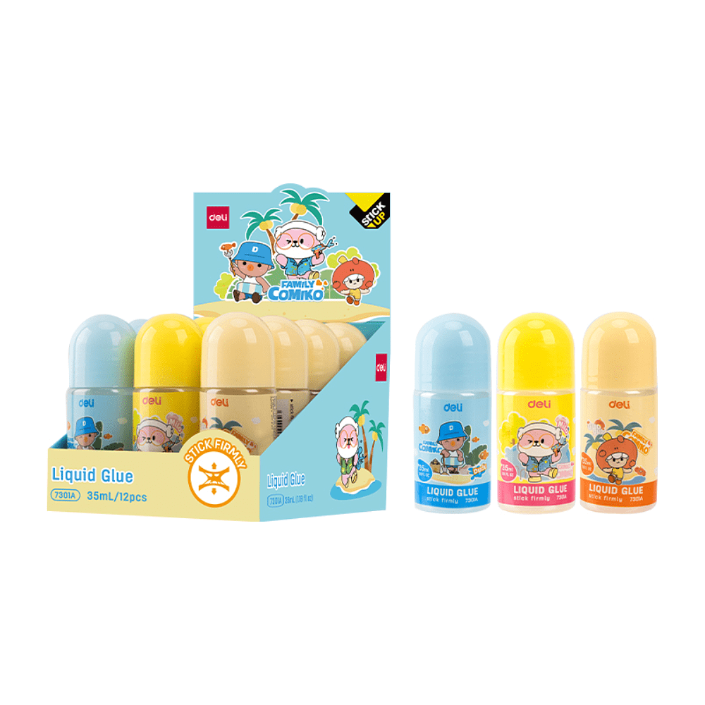 Клей бумажный Deli "Liquid Glue 7301А", 35 мл