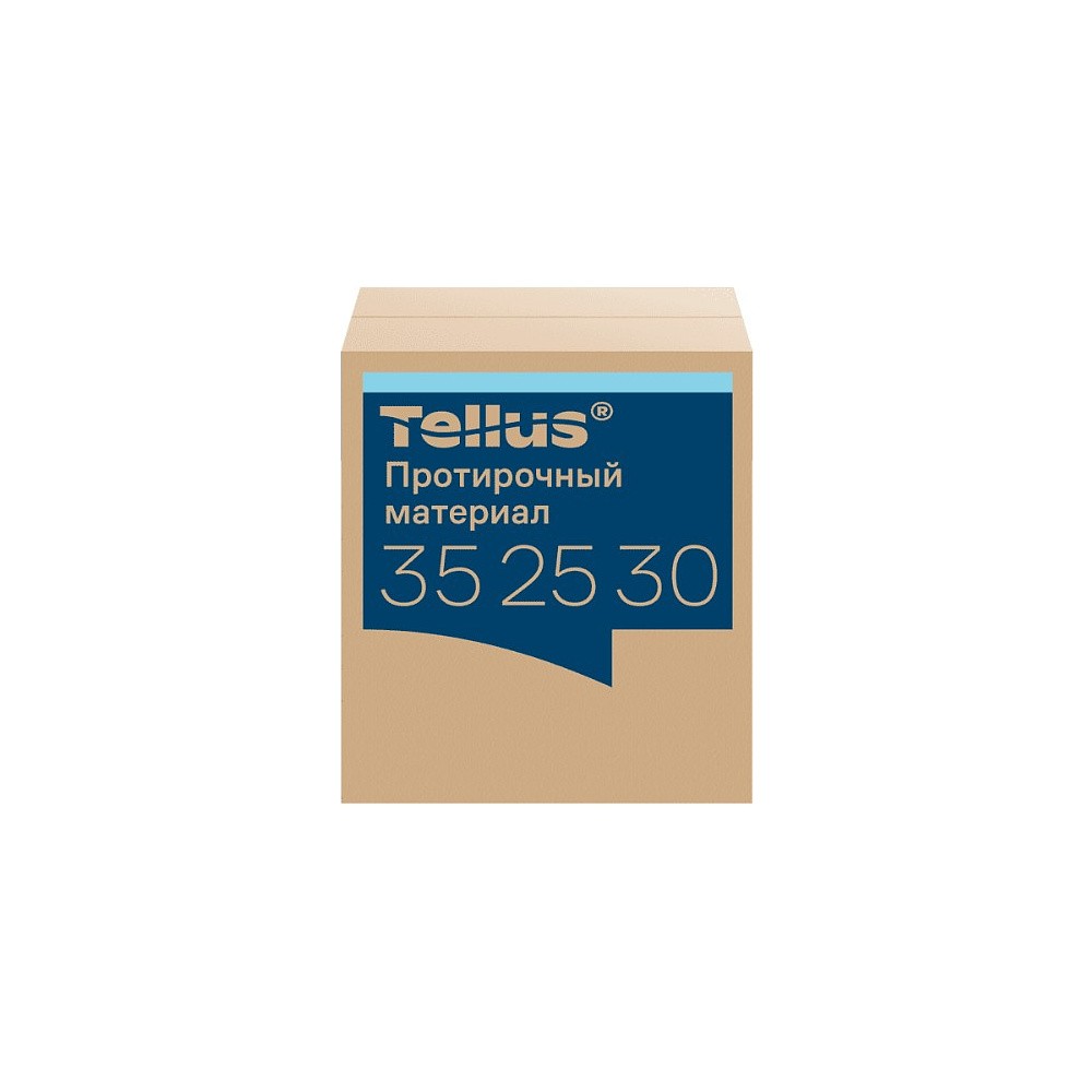 Протирочный материал нетканый Tellus c центральной вытяжкой повышенной прочности, 1 слой, 106,4 м, WM1/WM3 - 3