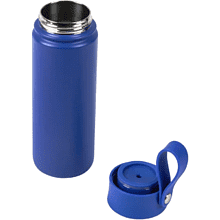 Кружка термическая "01079A", металл, 500 мл, темно-синий