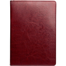 Ежедневник датированный "Berlin", А5, бордовый, 2026