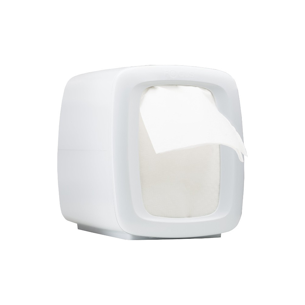 Диспенсер для салфеток Focus, белый, настольный, боковая подача - 6