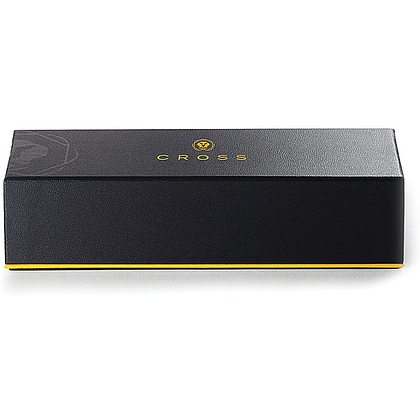 Ручка перьевая "Cross ATX Brushed Chrome Fountain Pen", M, белый, черный, патрон черный - 5