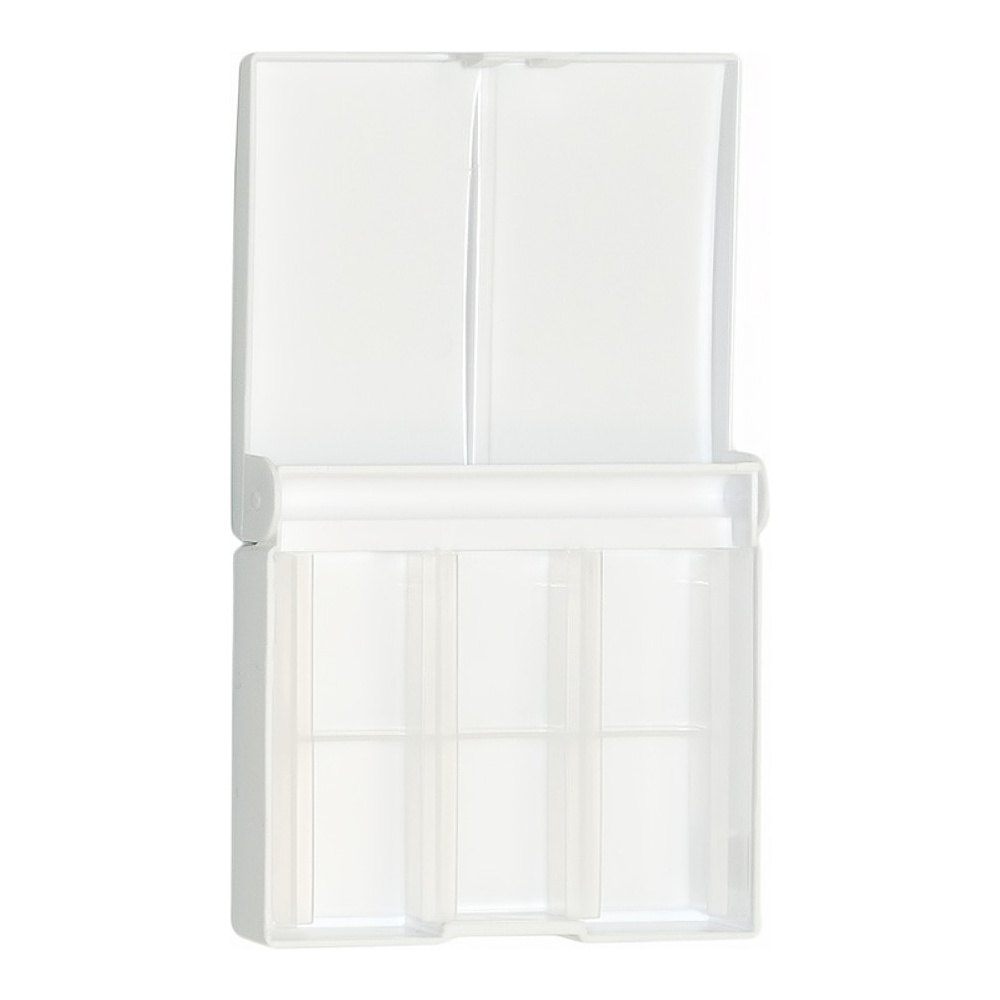 Коробка для акварели 12 цветов, пластик