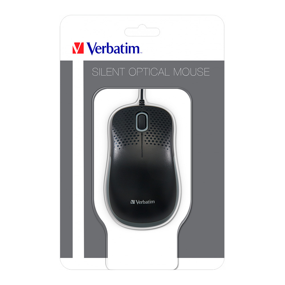 Мышь Verbatim 49024, проводная, 1000 dpi, 3 кнопки, черный - 5