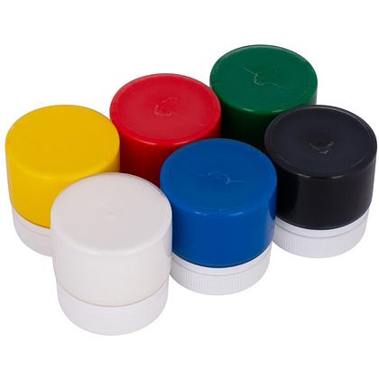 Гуашь "Цветик", 6 цветов, 15 мл. - 2