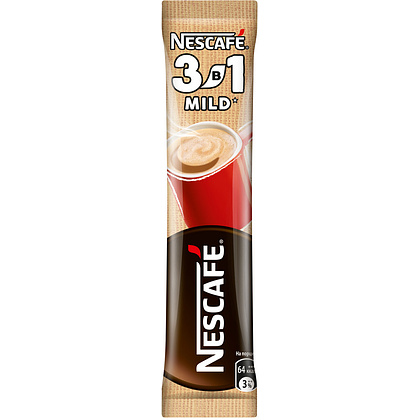 Кофейный напиток "Nescafe" 3в1 мягкий, растворимый, 16 г - 11