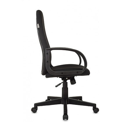 Кресло для руководителя "Бюрократ CH-808AXSN", ткань, пластик, черный - 3