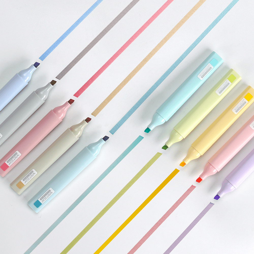 Маркер текстовый "Cute", пастельно розовый - 4