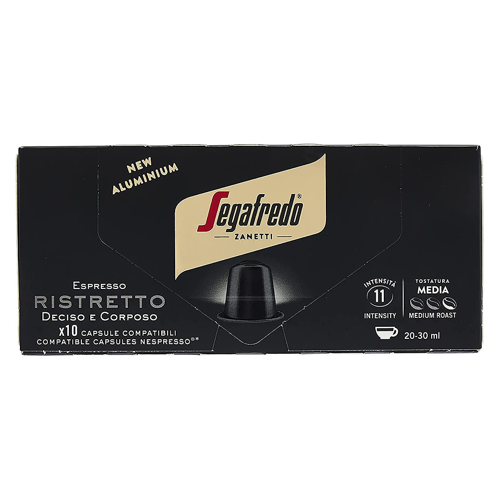 Капсулы "Segafredo" Ristretto для кофемашин Nespresso, 10 порций - 2