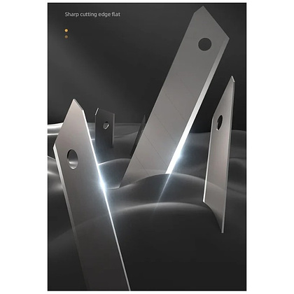 Нож универсальный "Deli Home", 18 мм, чёрный - 3