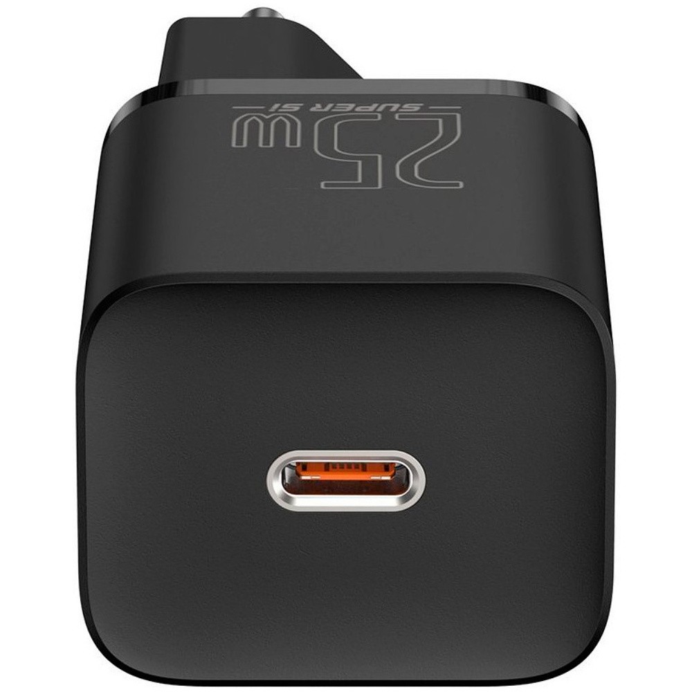 Сетевое зарядное устройство Baseus "TZCCSUP-L01", Super Si Quick Charger Type-C 25W, черный - 5