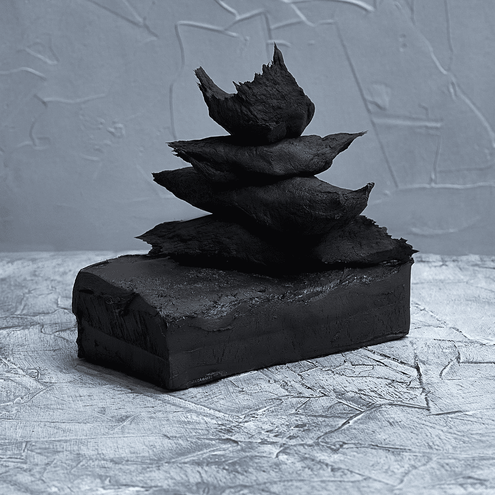 Глина для лепки "Малевичъ", 500 г, черная - 6