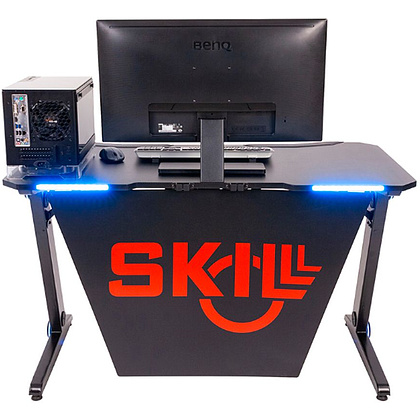 Стол компьютерный игровой "Skill CTG 1260", черный - 2