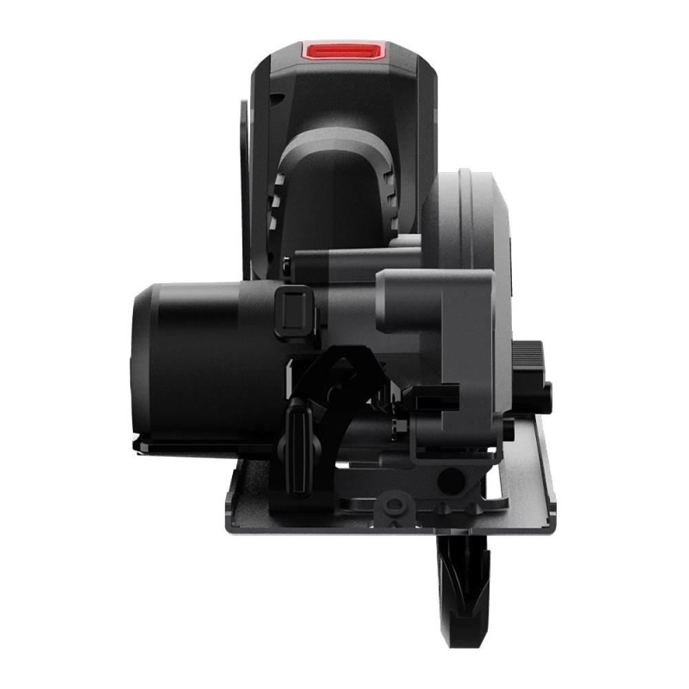 Пила циркулярная Deli RS EDE-YJ20-1D4, аккум., 150 мм, 6900 об/мин., до 40 мм., 4 А·ч*2, з/у 2А, коробка, черный - 2