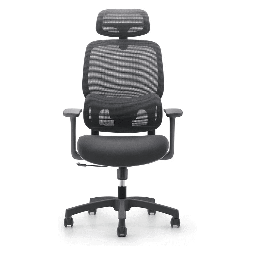 Кресло для руководителя SitZone U-073A сетка, ткань, пластик, черный, -30% - 2