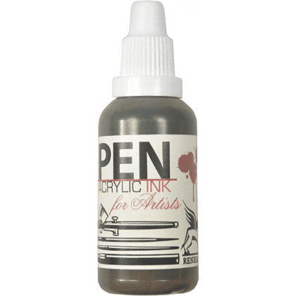 Акрил жидкий "Acrilic Ink", 12 кислотный зеленый