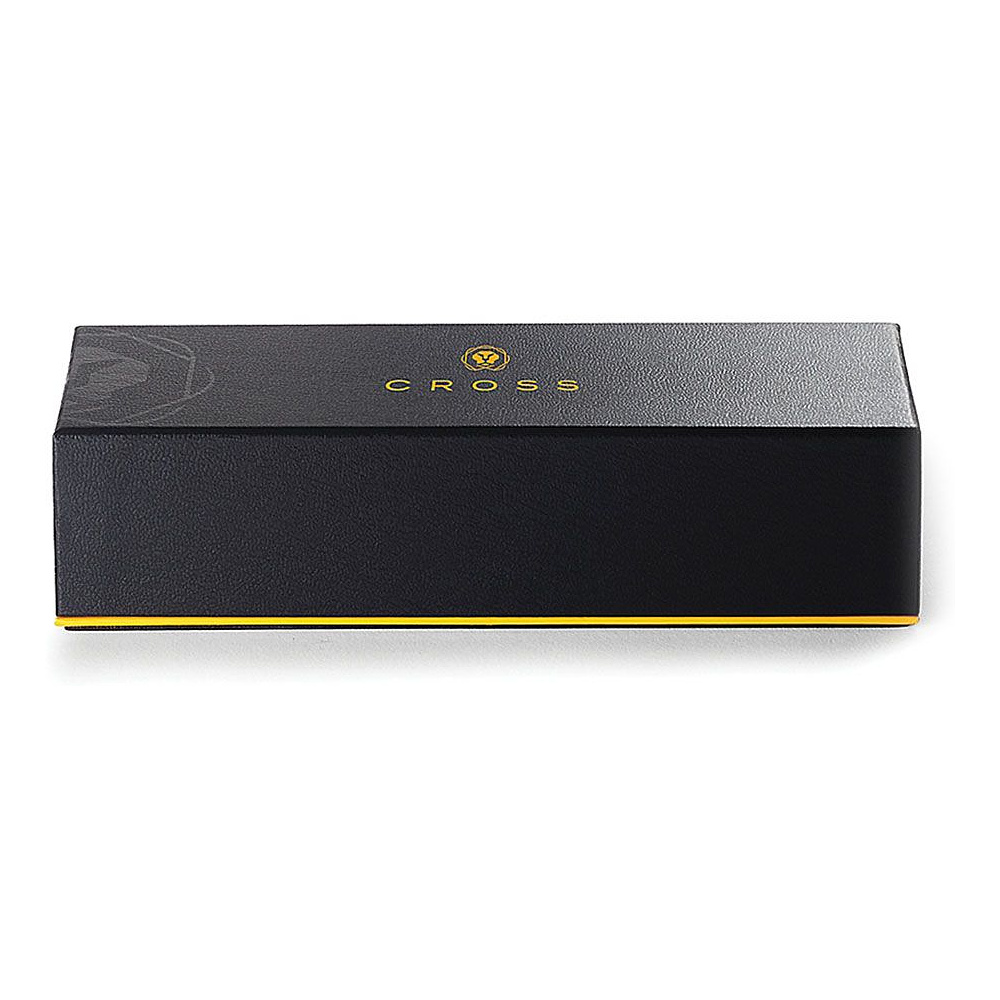 Ручка перьевая "Cross ATX Brushed Chrome Fountain Pen", M, белый, черный, патрон черный - 5