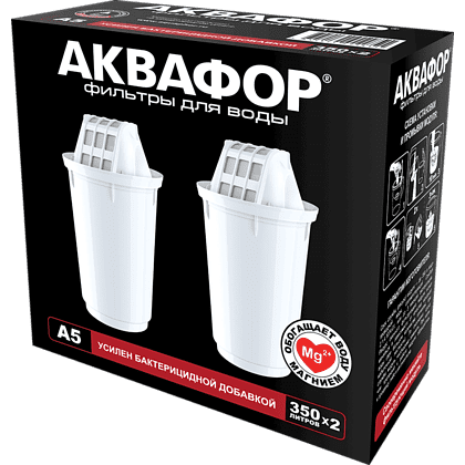 Картридж-фильтр "Аквафор А5", комплект 2 штуки