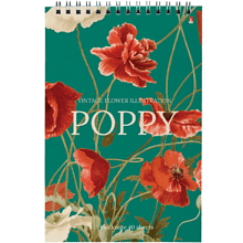 Блокнот "Цветы. Паттерн", A5, 40 листов, в клетку, ассорти