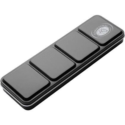 Краски акварельные "Aquarius. Mixing Palette", 14 цветов, кюветы - 4