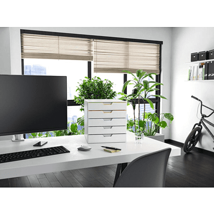 Блок из 5 лотков закрытый "Varicolor", 280x292x356 мм, 5 лотков - 5