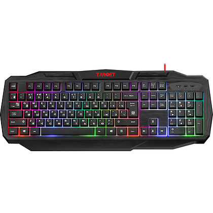 Набор игровой клавиатура и мышь с наушниками и ковриком "DEFENDER Target MKP-350" - 2