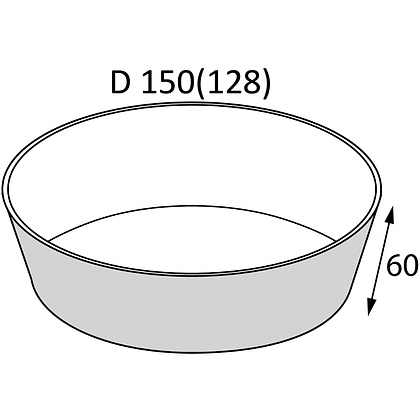 Контейнер бумажный 750 мл, 128/150х60, 45 шт/упак - 2