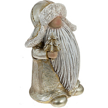 Фигурка "Гном", 15x9 см, полимерный материал, золотой