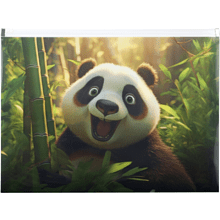 Папка-конверт на молнии "Panda"