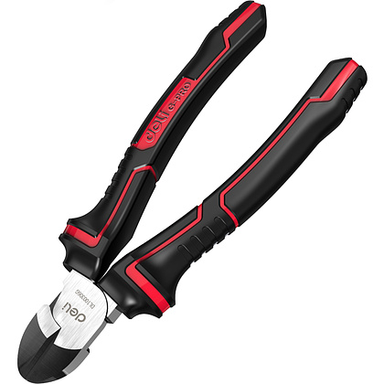 Бокорезы "Deli", 160 мм, красный, черный