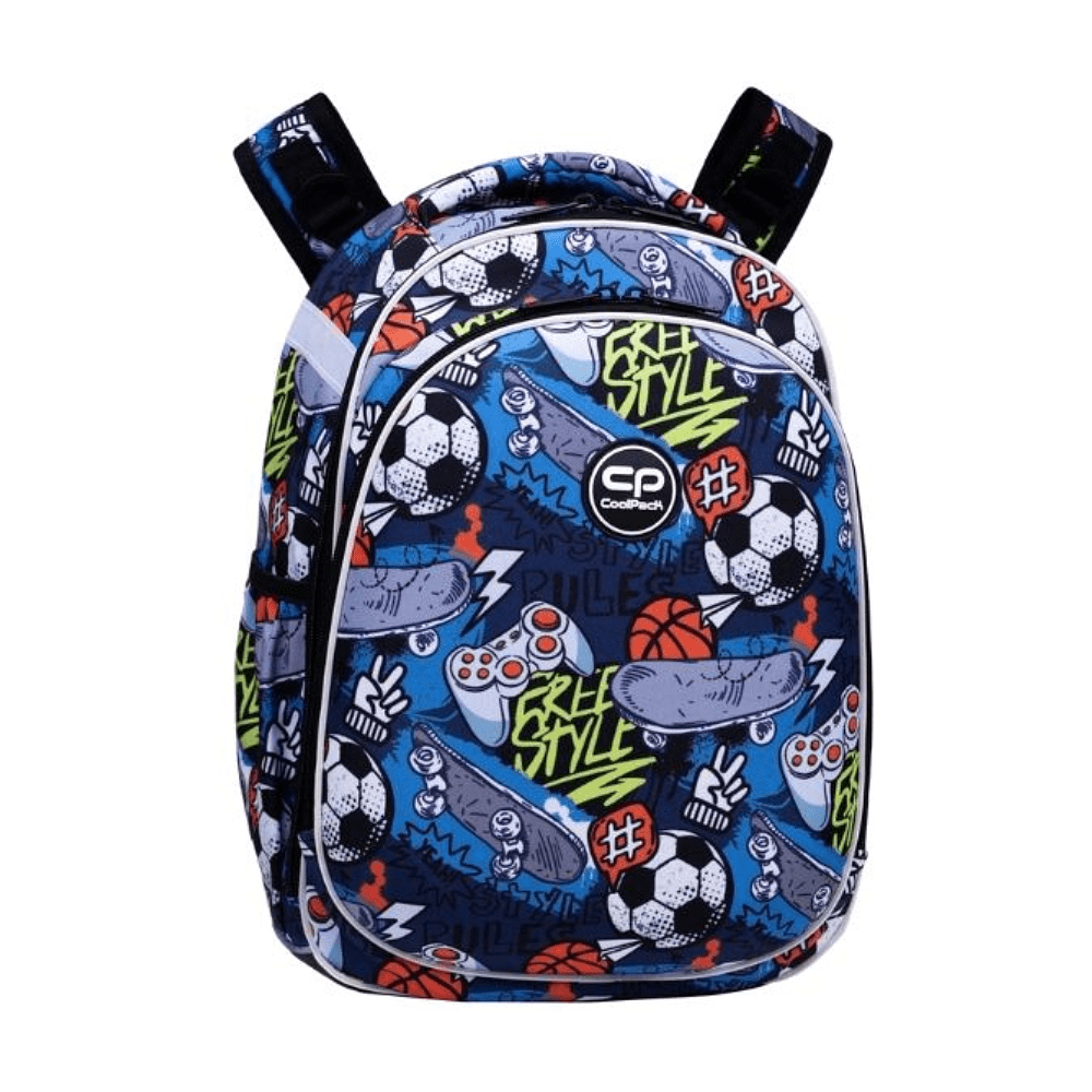Рюкзак молодежный CoolPack "Hobby", разноцветный