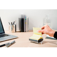 Бумага для заметок на клейкой основе "Post-it Z-Notes R330", 76x76 мм, 100 листов, желтый