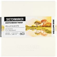 Скетчбук "Sketchmarker Sketch&Write", 12х12 см