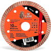 Диск алмазный по бетону M-Lion, 125x22,23 мм, турбо - 2