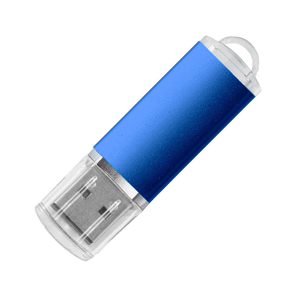 Карта памяти USB Flash 2.0 "Assorti", 16 Gb, синий