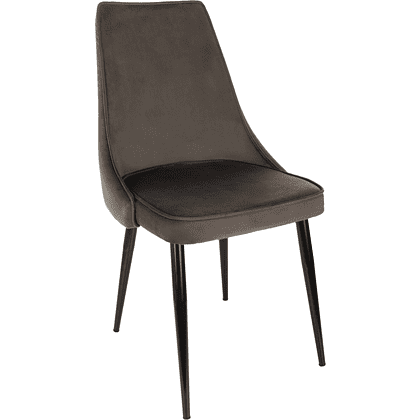 Стул Бюрократ "CH-K4", ткань, коричневый, металл