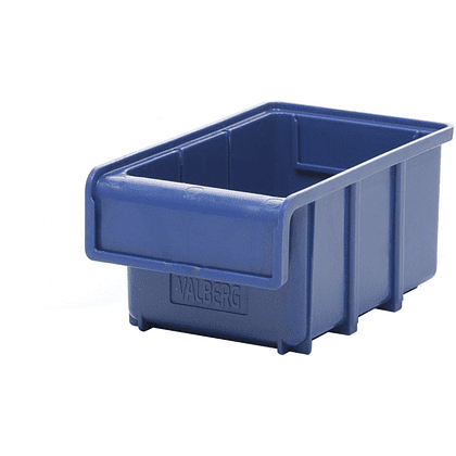 Ящик пластиковый "Практик", 170x105x80 мм, синий